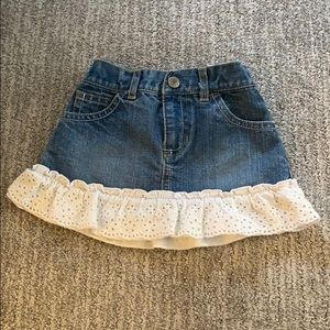 Denim skirt